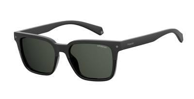 POLAROID Pld 6044/S Rectangular Sunglasses 0807-Black