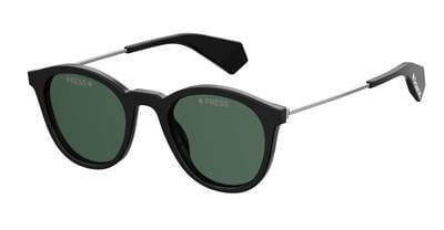 POLAROID Pld 6047/S/X Oval Modified Sunglasses 0807-Black
