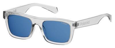POLAROID Pld 6050/S Rectangular Sunglasses 0KB7-Gray