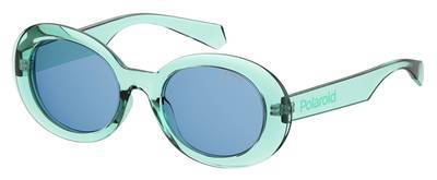 POLAROID Pld 6052/S Oval Modified Sunglasses 0TCF-Turquoise
