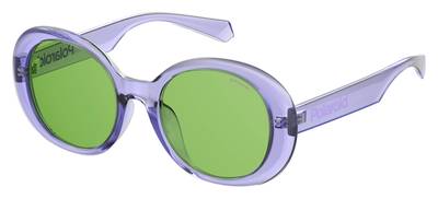  Pld 6054/F/S Oval Modified Sunglasses 0789-Lilac (Back Order 2 weeks)