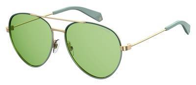 POLAROID Pld 6055/S Aviator Sunglasses 01ED-Green