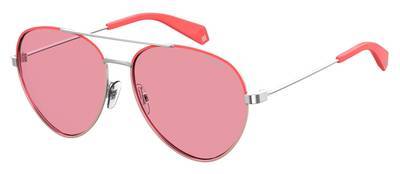 POLAROID Pld 6055/S Aviator Sunglasses 035J-Pink