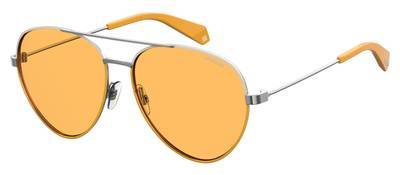 POLAROID Pld 6055/S Aviator Sunglasses 040G-Yellow