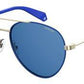 POLAROID Pld 6055/S Aviator Sunglasses 0PJP-Blue