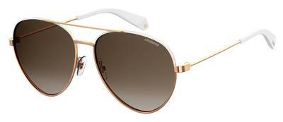 POLAROID Pld 6055/S Aviator Sunglasses 0VK6-White