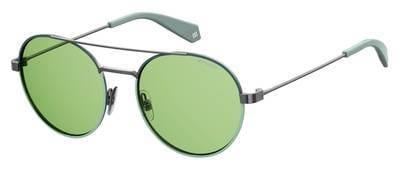 POLAROID Pld 6056 Oval Modified Sunglasses 01ED-Green