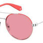 POLAROID Pld 6056 Oval Modified Sunglasses 035J-Pink