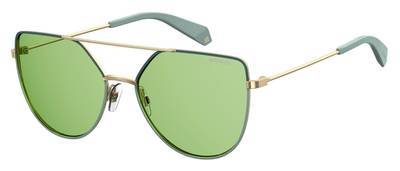 POLAROID Pld 6057/S Square Sunglasses 01ED-Green