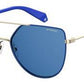 POLAROID Pld 6057/S Square Sunglasses 0PJP-Blue