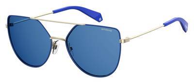 POLAROID Pld 6057/S Square Sunglasses 0PJP-Blue