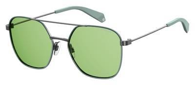 POLAROID Pld 6058/S Square Sunglasses 01ED-Green