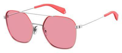 POLAROID Pld 6058/S Square Sunglasses 035J-Pink