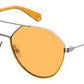 POLAROID Pld 6059/F/S Square Sunglasses 040G-Yellow (Back Order 2 weeks)