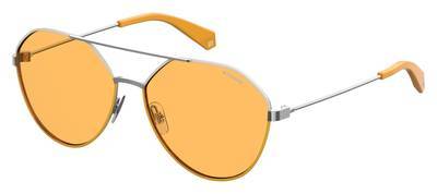 POLAROID Pld 6059/F/S Square Sunglasses 040G-Yellow (Back Order 2 weeks)