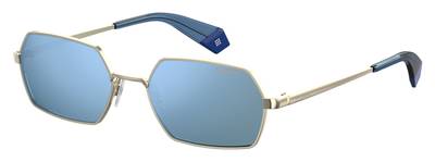  Pld 6068/S Special Shape Sunglasses 0LKS-Gold Blue