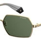  Pld 6068/S Special Shape Sunglasses 0PEF-Gold Green
