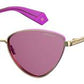  Pld 6071/S/X Cat Eye/Butterfly Sunglasses 0S9E-Gold Violet
