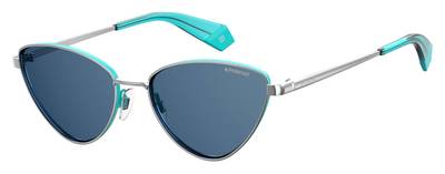  Pld 6071/S/X Cat Eye/Butterfly Sunglasses 0XJY-Azure Palladium