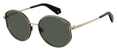 Pld 6072/F/S/X Oval Modified Sunglasses 0J5G-Gold