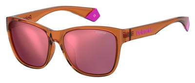  Pld 6077/F/S Square Sunglasses 009Q-Brown