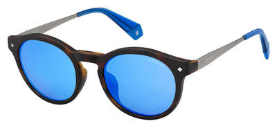  Pld 6081/G/CS Tea Cup Sunglasses 0IPR-Havana Blue