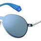  Pld 6082/G/CS Oval Modified Sunglasses 0PJP-Blue