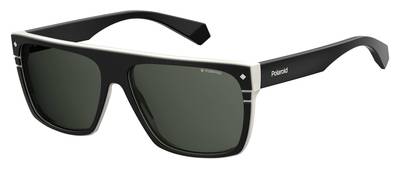  Pld 6086/S/X Square Sunglasses 09HT-Black Ivory (Back Order 2 weeks)