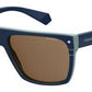  Pld 6086/S/X Square Sunglasses 0ZX9-Blue Azure (Back Order 2 weeks)