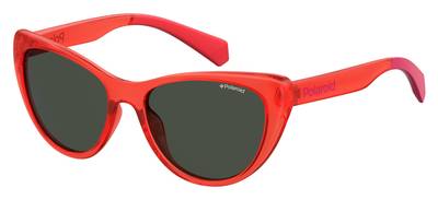  Pld 8032/S Cat Eye/Butterfly Sunglasses 0C9A-Red (Back Order 2 weeks)