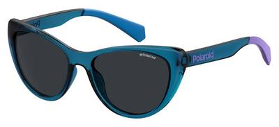  Pld 8032/S Cat Eye/Butterfly Sunglasses 0MR8-Petroleum (Back Order 2 weeks)
