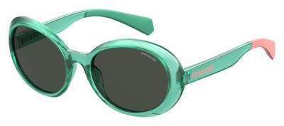  Pld 8033/S Oval Modified Sunglasses 01ED-Green (Back Order 2 weeks)