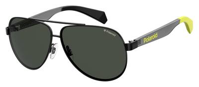  Pld 8034/S Aviator Sunglasses 0807-Black (Back Order 2 weeks)