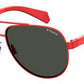  Pld 8034/S Aviator Sunglasses 0C9A-Red (Back Order 2 weeks)