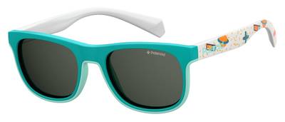  Pld 8035/S Rectangular Sunglasses 01ED-Green (Back Order 2 weeks)