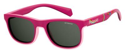 Pld 8035/S Rectangular Sunglasses 0MU1-Fuchsia (Back Order 2 weeks)