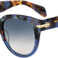 Rag & Bone RNB 1003/S Cat Eye/Butterfly Sunglasses 0JBW-0JBW  Blue Havana (I4 Blue Gradient)