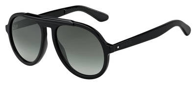 JMC Ron/S Aviator Sunglasses 0807-Black (Back Order 2 weeks)