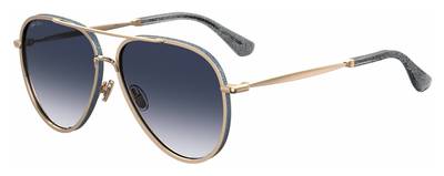 JMC Triny/S Aviator Sunglasses 0LKS-Gold Blue