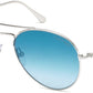 Tom Ford FT0551 Ace-02 Pilot Sunglasses 18X-18X - Shiny Rhodium / Blu Mirror