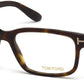 Tom Ford FT5313 Geometric Eyeglasses 052-052 - Matte Havana