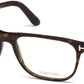 Tom Ford FT5430 Geometric Eyeglasses 052-052 - Dark Havana