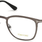 Tom Ford FT5464 Geometric Eyeglasses 012-012 - Shiny Dark Ruthenium