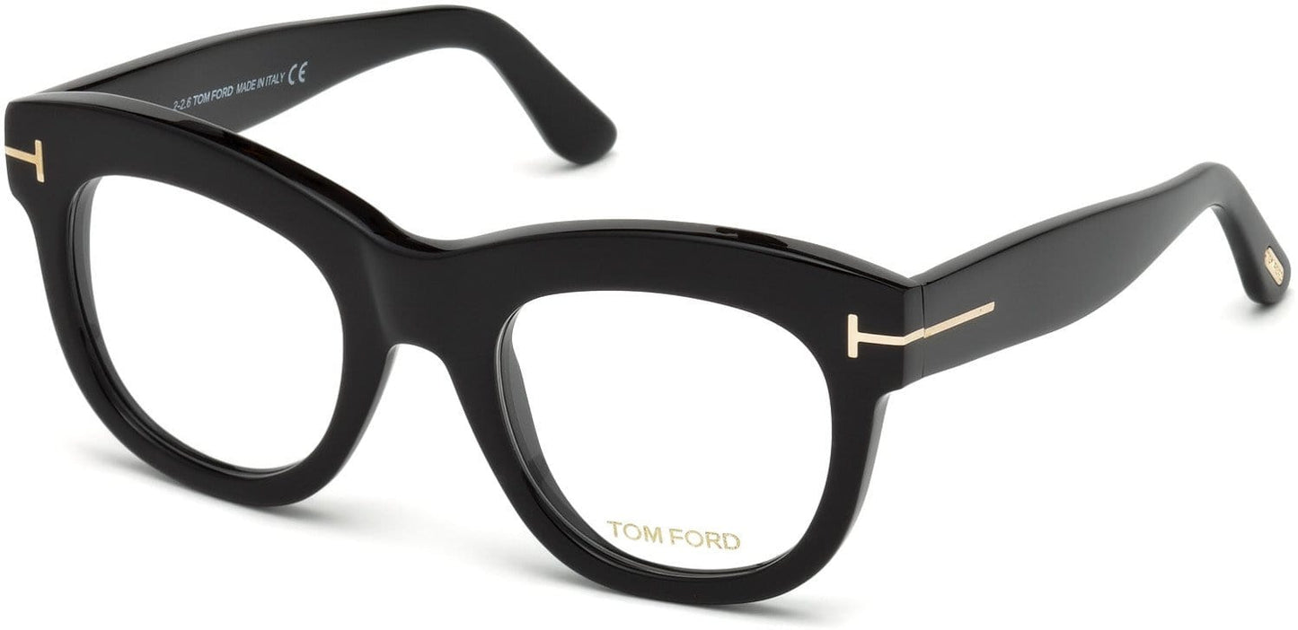 Tom Ford FT5493 Cat Eyeglasses 001-001 - Shiny Black