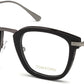 Tom Ford FT5496 Geometric Eyeglasses 005-005 - Black/other - Back Order until 