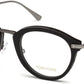 Tom Ford FT5497 Oval Eyeglasses 002-002 - Matte Black