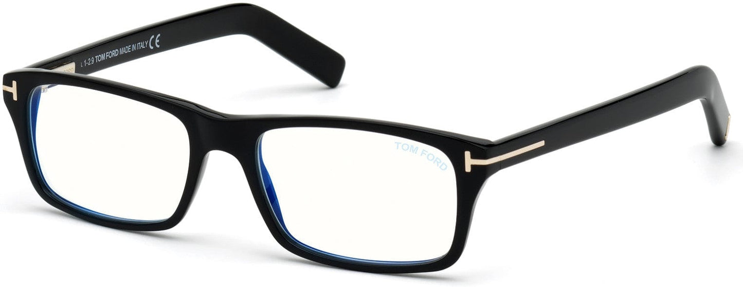 Tom Ford FT5663-B Rectangular Eyeglasses | Free Shipping – Lensntrends