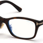 Tom Ford FT5724-D-B Geometric Eyeglasses 052-052 - Dark Havana