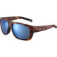 Bolle Falco Sunglasses  Matte Tortoise Hd Polarized Offshore Blue One Size