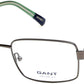Gant GA3102 Rectangular Eyeglasses 009-009 - Matte Gunmetal
